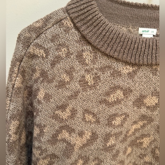 Aerie Animal Print Sweater - Picture 2 of 3